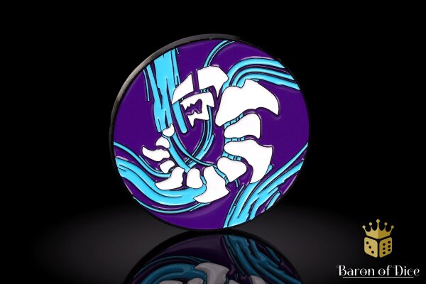 Baron of Dice - 40mm Missionsmarker Coin | Spiked Serpent