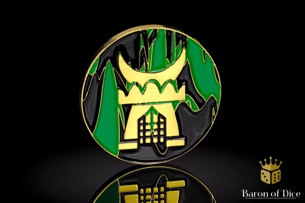 Baron of Dice - 40mm Missionsmarker Coin | Iron Sultante