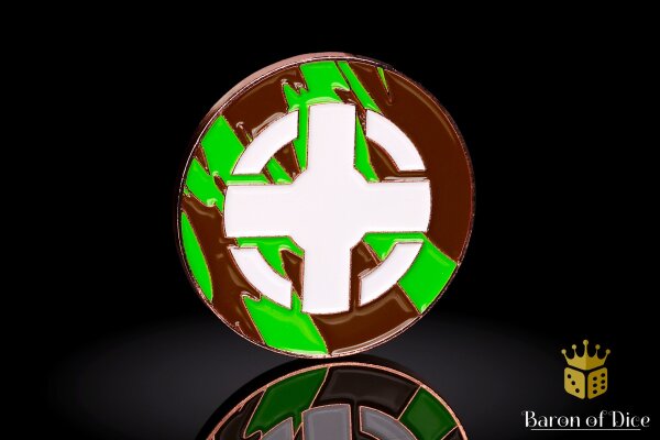 Baron of Dice - 40mm Objective Coin | Ariadna