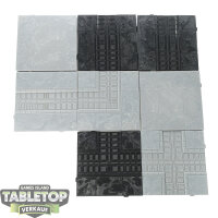 Gelände - 8x Modular Terrain Pieces - Ground &...