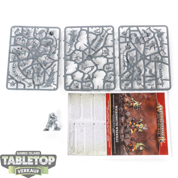 Orruk Warclans - 3 Weirdbrute Wrekkaz - teilweise gebaut