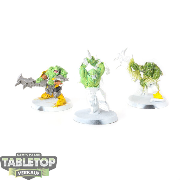 Orruk Warclans - 3 Brute Ragerz - teilweise bemalt