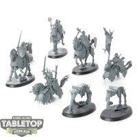 Cities of Sigmar - 5 Freeguild Cavaliers - unbemalt