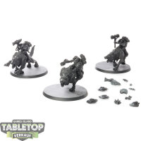 Space Wolves - 3 Thunderwolf Cavalry - teilweise gebaut