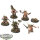 Maggotkin of Nurgle - 5 Putrid Blightkings classic - bemalt