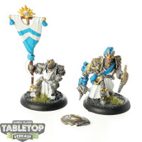 Cygnar - Major Victoria Haley - teilweise bemalt