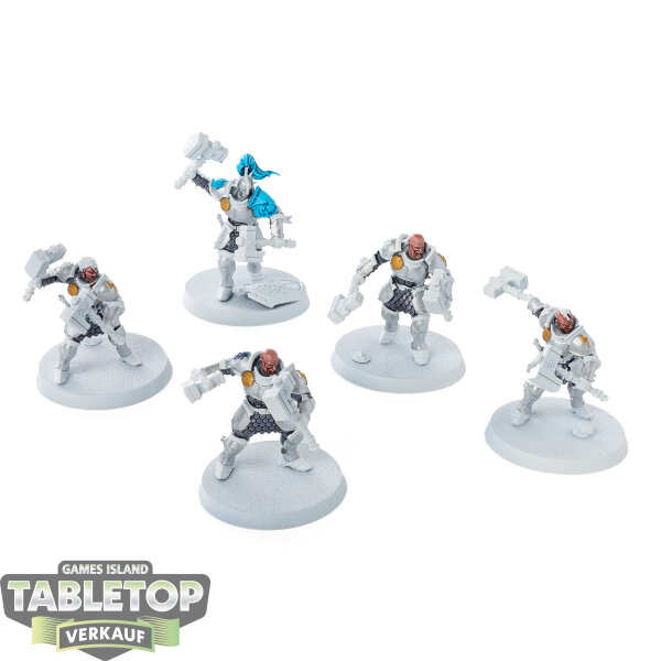 Stormcast Eternals - 5 Liberators - teilweise bemalt