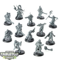 Chaos Space Marines - 12 Chaos Cultists klassisch - unbemalt