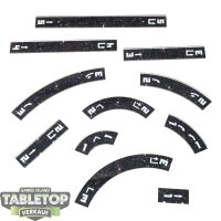 Star Wars: X-Wing - Game Maneuver Movement Template Ruler...