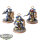 Space Marines - 3x Bladeguard Veteran - bemalt