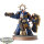 Space Marines - Lieutenant with Storm Shield - bemalt
