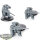Space Marines - 3 Eliminators - unbemalt