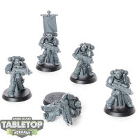Space Marines - 5 Sternguard Veteran Squad - unbemalt