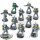 Space Marines - 10 Infiltrator Squad - teilweise bemalt