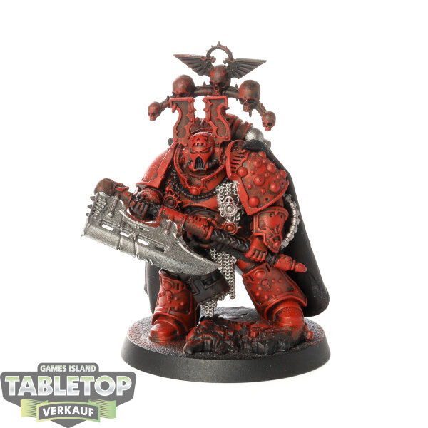 Horus Heresy - Legion Praetor with Power Axe - teilweise bemalt