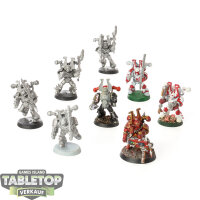 World Eaters - 8 Khorne Berzerkers classic - teilweise...