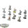 HdR Figuren - Gut - 11 Warriors of Minas Tirith - teilweise bemalt