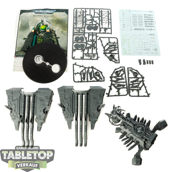 Necrons - Monolith - teilweise gebaut