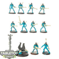 Aeldari - 10 Guardian Defenders - teilweise bemalt