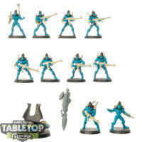Aeldari - 10 Guardian Defenders - teilweise bemalt