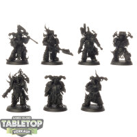 Death Guard - 7 Plague Marines - grundiert