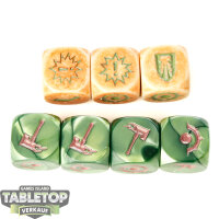Warhammer Underworlds - 7 Beastgrave - The Wurmspat Dice...