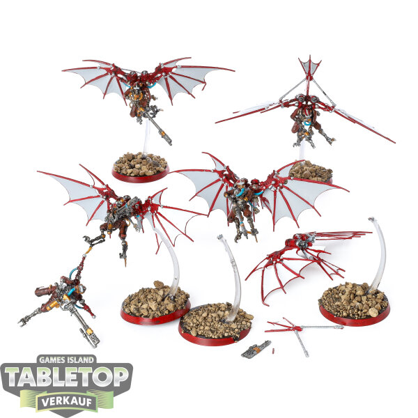 Adeptus Mechanicus - 5x Pteraxii Sterylizors - bemalt