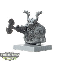 Dwarfen Mountain Holds - Thain with Axe and Shield -...