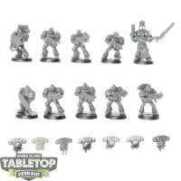 Dark Angels - 10x Tactical Squad klassisch - unbemalt