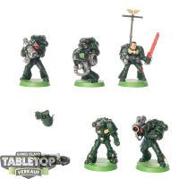 Dark Angels - 5x Devastator Squad klassisch - teilweise...