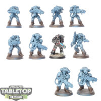 Space Wolves - 10x Hellblaster Squad - teilweise bemalt