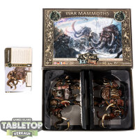 Freies Volk - 2x War Mammoths - bemalt