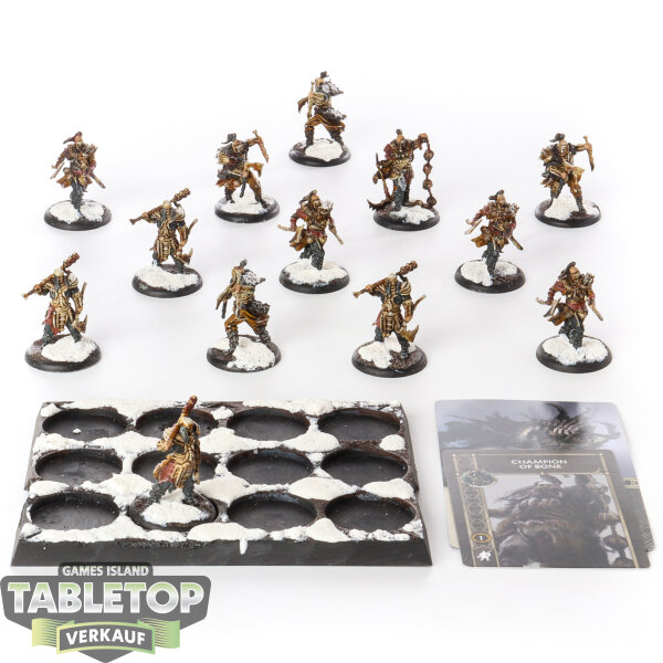Freies Volk - 13x Followers of Bone - bemalt