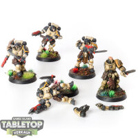 Space Marines - 5x Reiver Squad - Mortifactors - bemalt