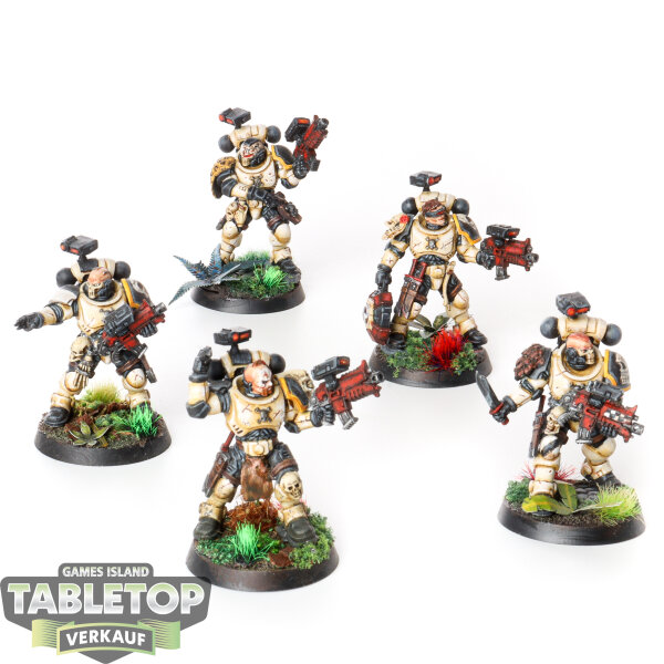 Space Marines - 5x Incursor Squad - Mortifactors - bemalt