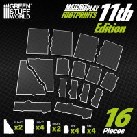 Green Stuff World - 11th Edition Glasspack Footprints Wh40k compatible