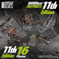 Green Stuff World - 11th Edition Glasspack Footprints Wh40k compatible