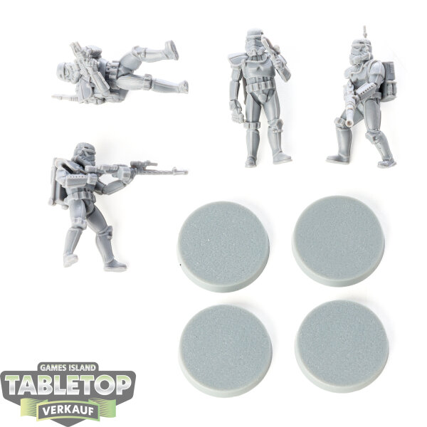 Galaktisches Imperium - Imperial Stormtroopers Upgrade - unbemalt