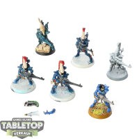 Aeldari - 6x Dire Avengers - teilweise bemalt