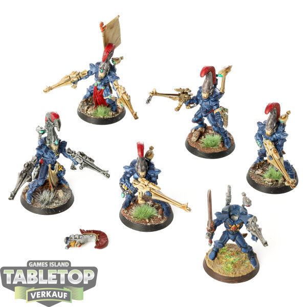 Aeldari - 6x Dire Avengers - bemalt