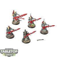 Aeldari - 5x Dark Reapers klassisch - bemalt