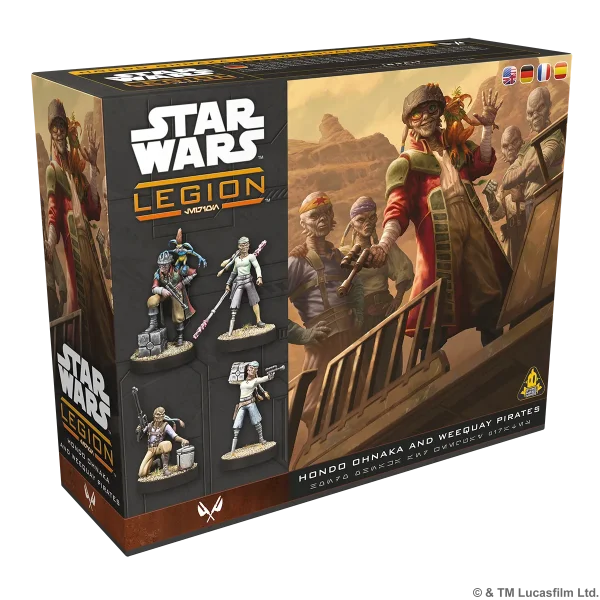 Star Wars: Legion - Hondo Ohnaka and Weequay Pirates Erweiterung - Multilingual