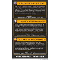 Star Wars: Legion - Mandalorian Leaders - Multilingual