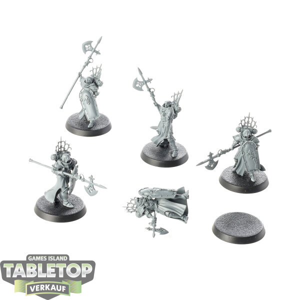 Adepta Sororitas - 5x Celestian Sacresants - unbemalt
