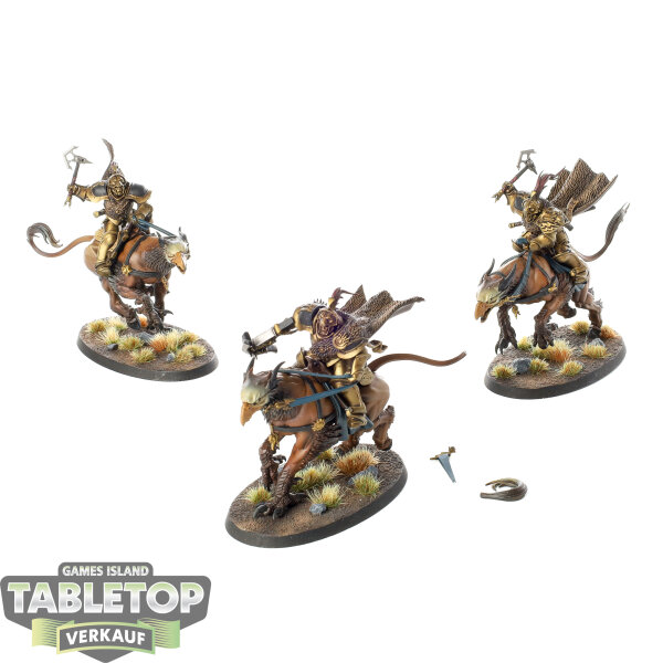 Stormcast Eternals - 3x Vanguard-Palladors - bemalt