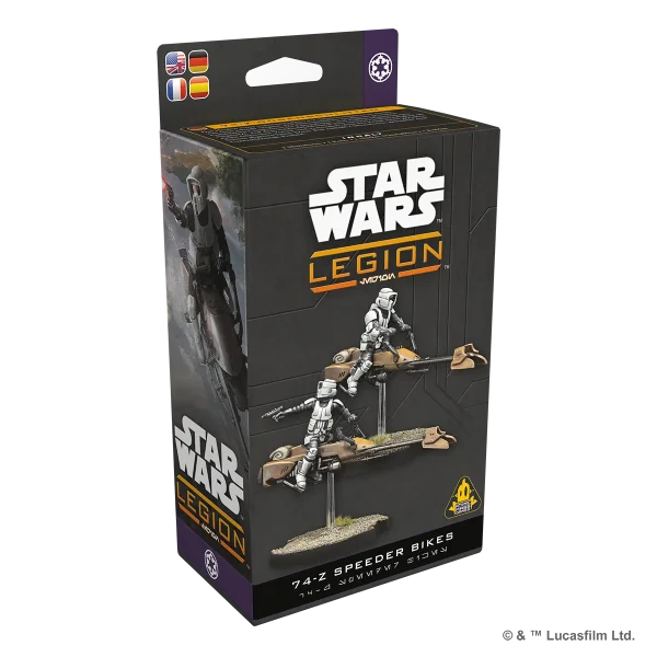 Star Wars: Legion - 74-Z Speeder Bikes - Multilingual