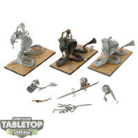 Tomb Kings of Khemri - 3x Necropolis Knights - teilweise...