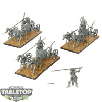 Tomb Kings of Khemri - 3x Skeleton Chariots - unbemalt