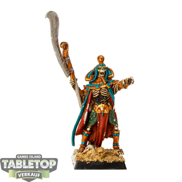 Tomb Kings of Khemri - Tomb King with Great Weapon - bemalt
