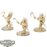 Sylvaneth - 3x Kurnoth Hunters - teilweise bemalt